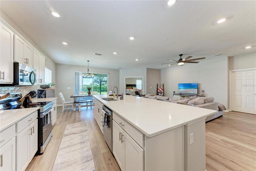Furnished interior view inside a new home in Aviary at Rutland Ranch, Parrish (Image 13).