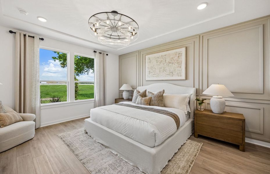 Representative furnished interior of a home built from the Mystique by Del Webb in Del Webb Sugar Land at Ryehill, Rosenberg (Image 7).