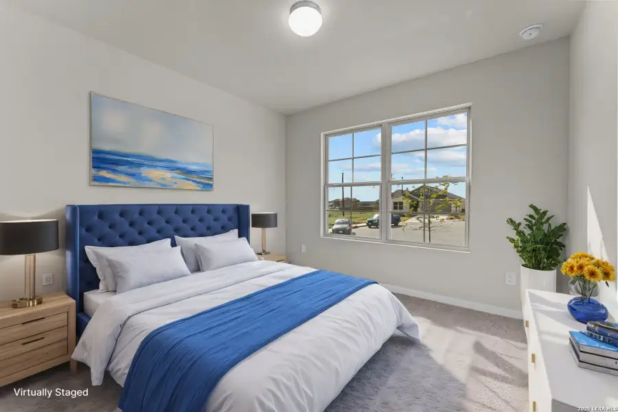 Furnished interior view inside a new home in Agave, San Antonio (Image 4).
