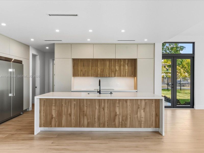 Furnished interior view inside a new home in , Miami (Image 6).