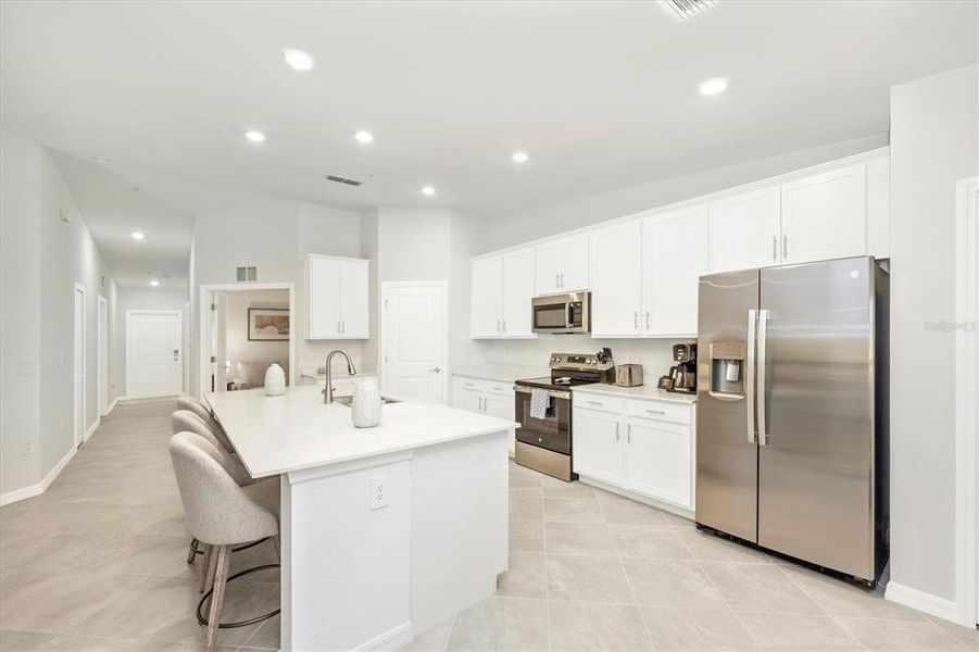 Furnished interior view inside a new home in , Venice (Image 16).