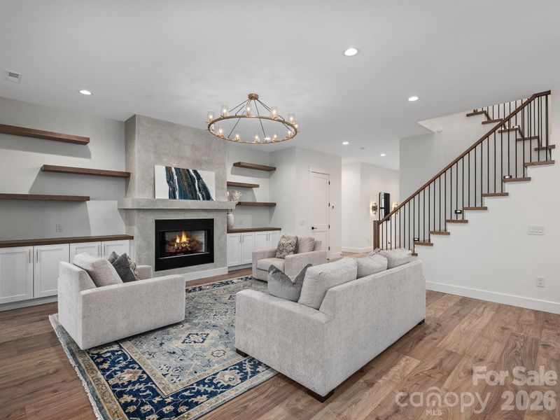 Furnished interior view inside a new home in , Arden (Image 19).