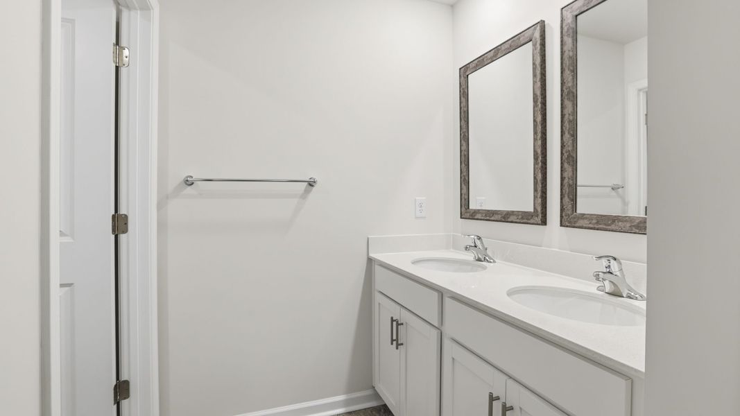 Furnished interior view inside a new home in Spring Ridge, Anderson (Image 13).