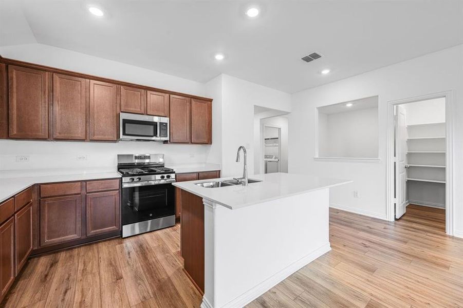 Furnished interior view inside a new home in River Ridge, Crandall (Image 5). Furnished interior view inside a new home in River Ridge, Crandall (Image 5).