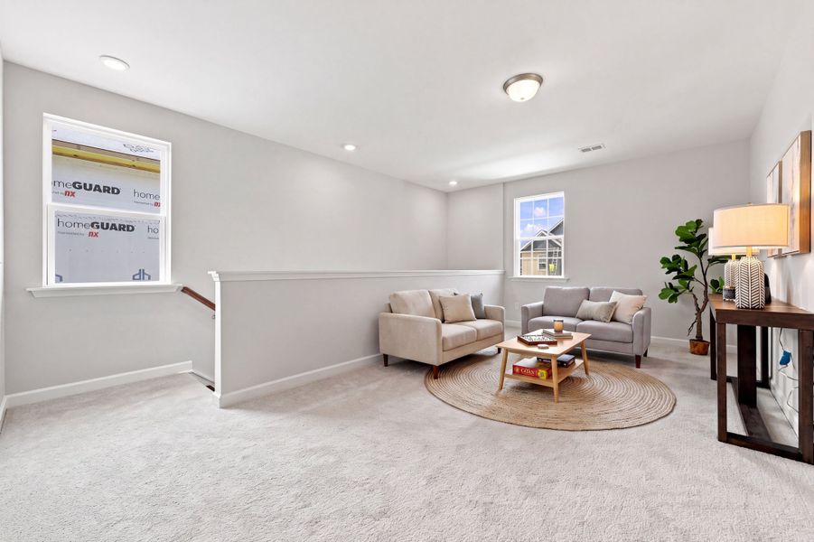Representative furnished interior of a home built from the The Oakmont A by Davidson Homes LLC in Bradshaw Farms, Mount Juliet (Image 17).