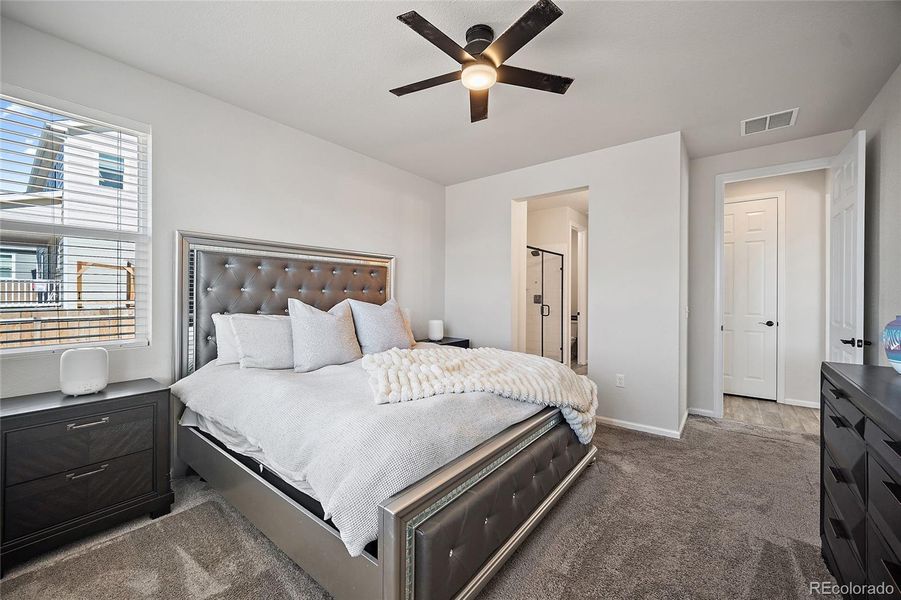 Furnished interior view inside a new home in Paint Brush Hills, Peyton (Image 14).