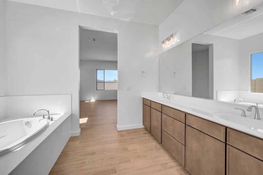 Furnished interior view inside a new home in Abel Ranch, Goodyear (Image 12).