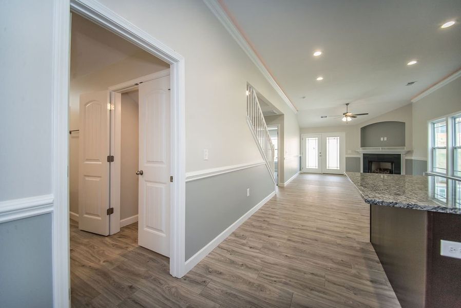 Image 38 representing the Quincy by Enchanted Homes in Hampshire Heights, Moore, SC.