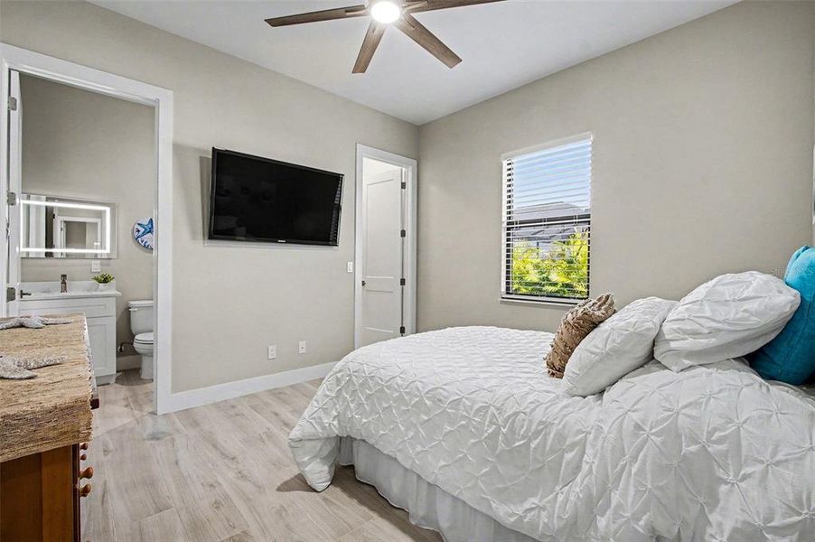 Furnished interior view inside a new home in , Cape Coral (Image 22).