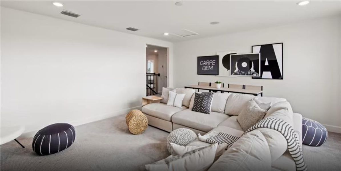 Furnished interior view inside a new home in Overland, Locust Grove (Image 11). Furnished interior view inside a new home in Overland, Locust Grove (Image 11).