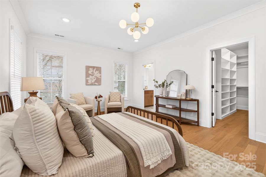 Furnished interior view inside a new home in , Charlotte (Image 37). Furnished interior view inside a new home in , Charlotte (Image 37).