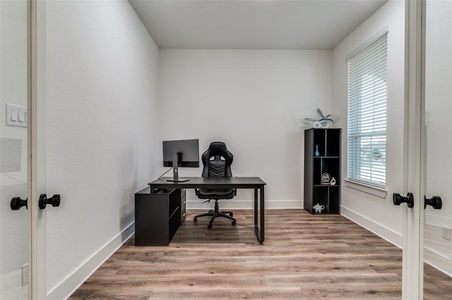 Furnished interior view inside a new home in Sandbrock Ranch: 50ft. lots, Aubrey (Image 6).