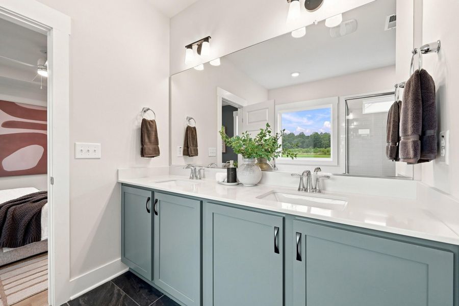Representative furnished interior of a home built from the Brown Paper Packages by Garman Homes in Spring Valley, Trinity (Image 16).
