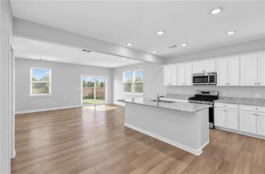 Furnished interior view inside a new home in Timber Ridge, Douglasville (Image 6).