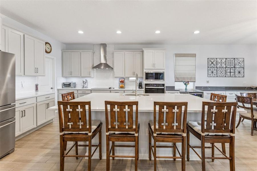 Furnished interior view inside a new home in Talichet, Howey-in-the-Hills (Image 5). Furnished interior view inside a new home in Talichet, Howey-in-the-Hills (Image 5).