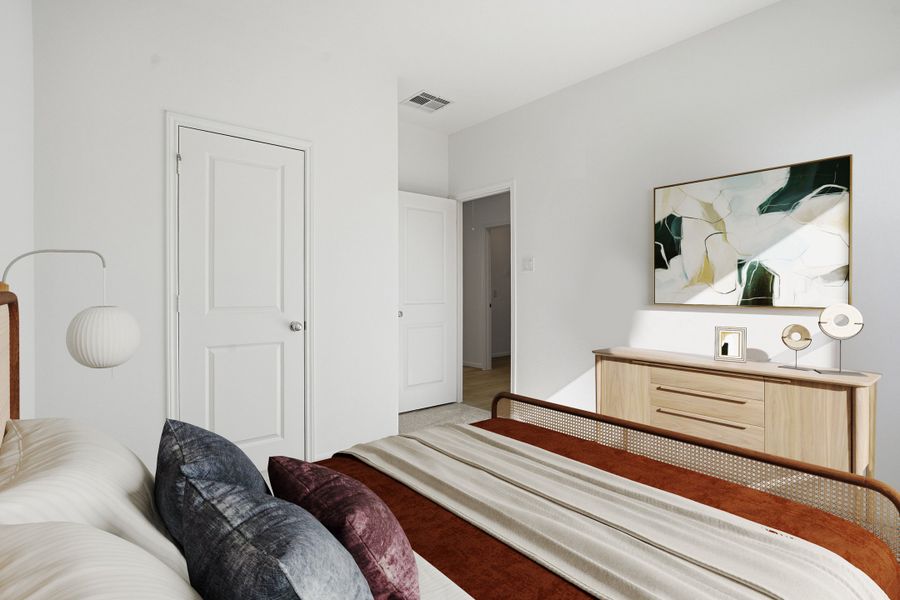 Furnished interior view inside a new home in Hockley Meadows, Hockley (Image 25).