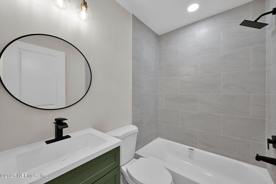 Furnished interior view inside a new home in , Jacksonville (Image 13). Furnished interior view inside a new home in , Jacksonville (Image 13).