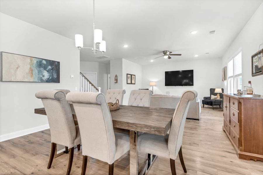 Furnished interior view inside a new home in Sea Island Preserve, Johns Island (Image 14).
