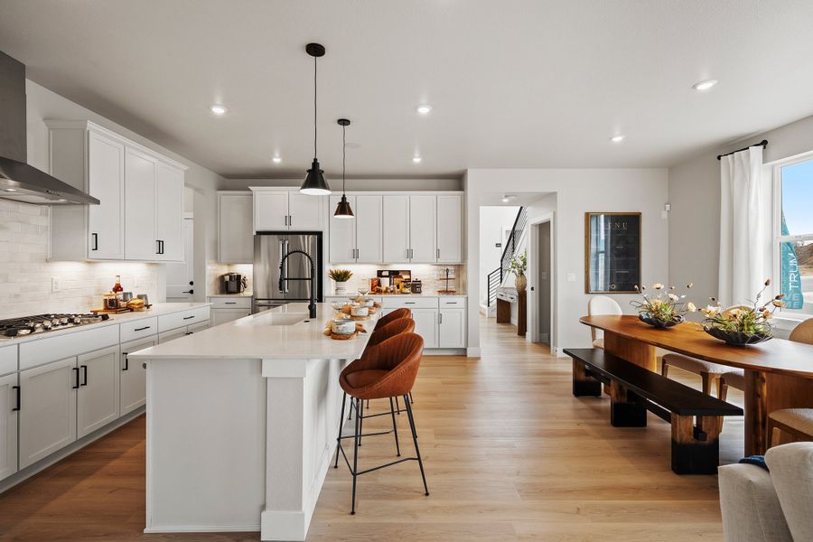 Representative furnished interior of a home built from the 3 by Trumark Homes in Trumark Homes at Sterling Ranch, Littleton (Image 13).