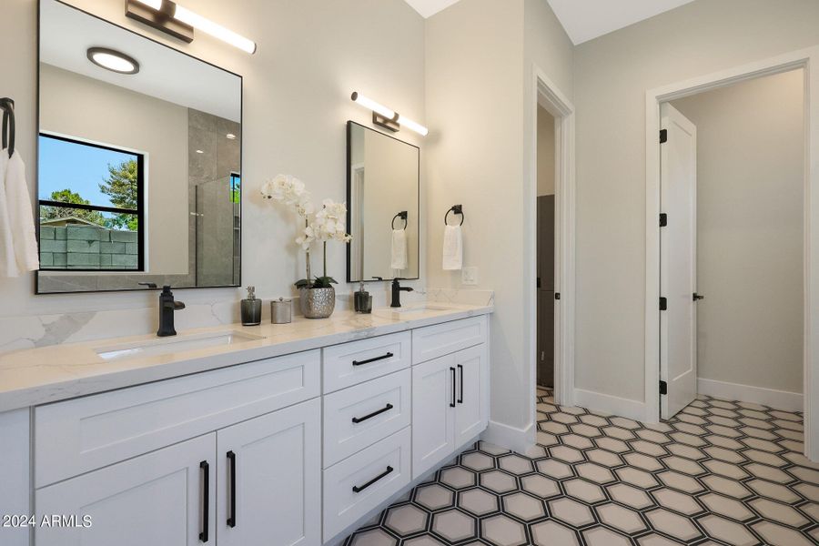 Master bathroom