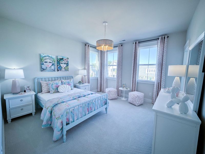 Furnished interior view inside a new home in , Summerville (Image 39).