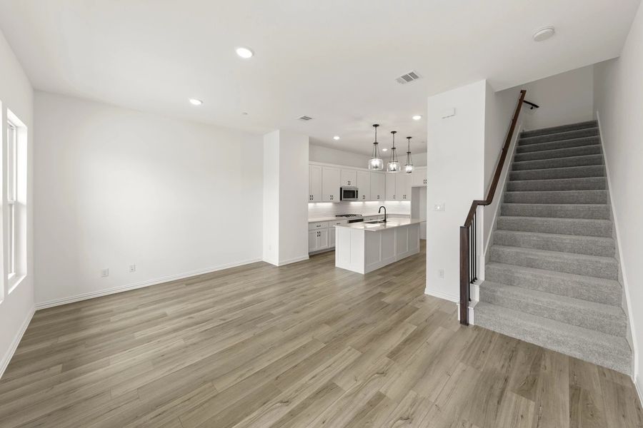 Open Kitchen-Living-Dining Room Representative Photo
