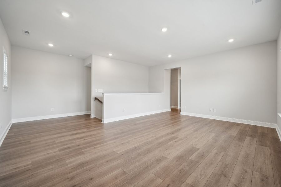 Representative unfurnished interior of a home built from the Elizabeth Premier by Taylor Morrison in Stafford at Langtree, Mooresville (Image 20).