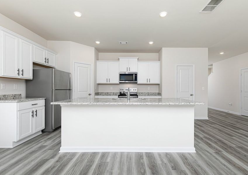 Chefs of all skill levels will have plenty of space to meal prep