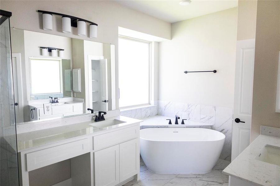 Furnished interior view inside a new home in , Little Elm (Image 14).