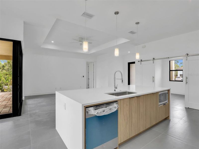 Furnished interior view inside a new home in , Englewood (Image 7).