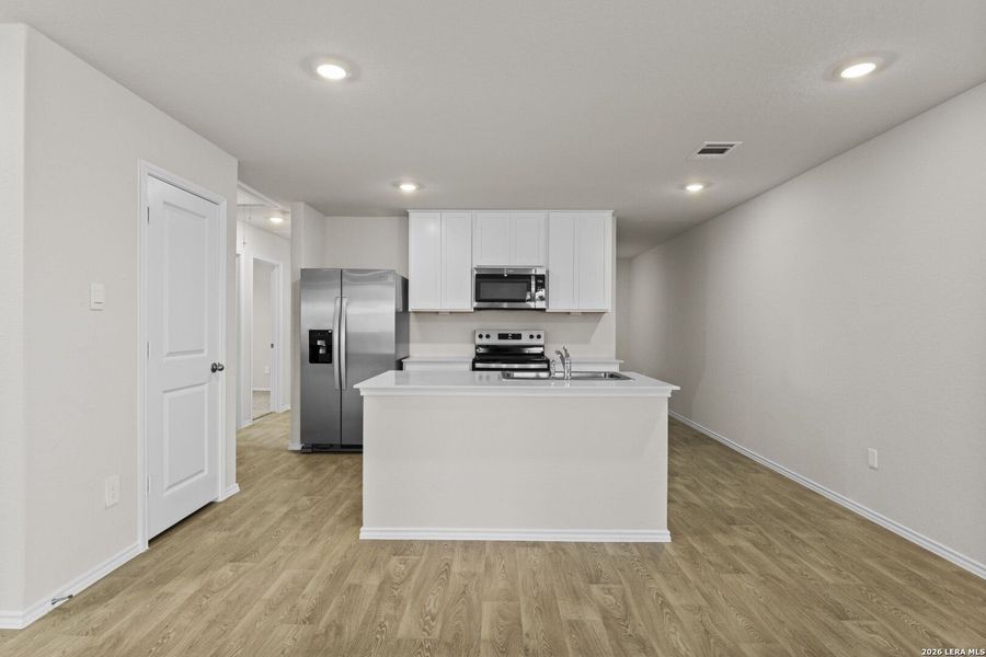 Furnished interior view inside a new home in Swenson Heights, Seguin (Image 9).