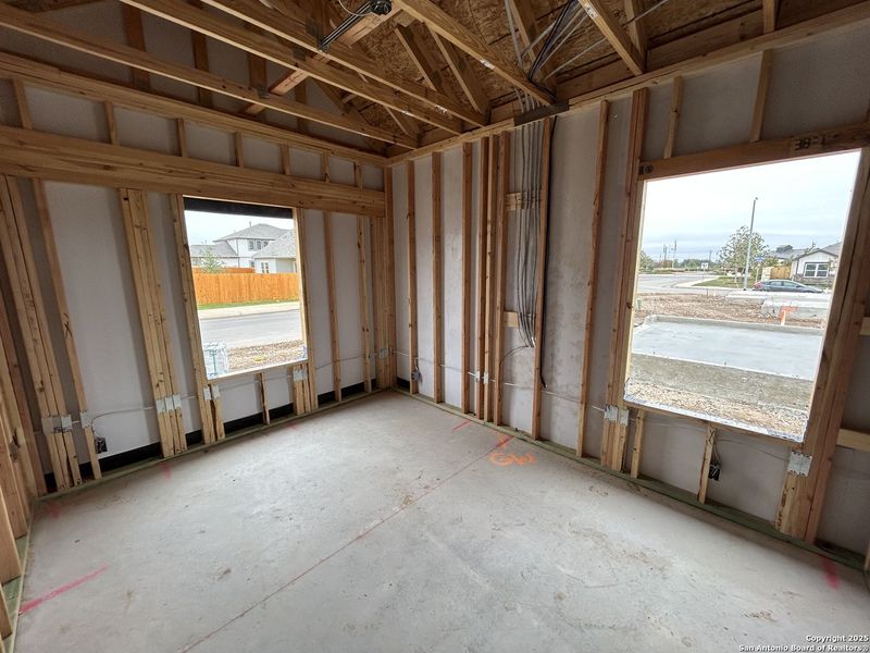 In-progress construction of a new home in Enclave at Hennersby Hollow 50's, San Antonio, TX (Image 21). In-progress construction of a new home in Enclave at Hennersby Hollow 50's, San Antonio, TX (Image 21).