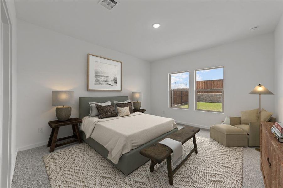 Furnished interior view inside a new home in Caldwell Lakes, Dallas (Image 11). Furnished interior view inside a new home in Caldwell Lakes, Dallas (Image 11).