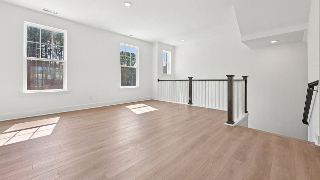 Furnished interior view inside a new home in Bayberry, Raleigh (Image 9).
