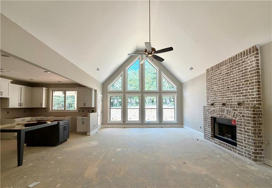 In-progress construction of a new home in , Dallas, GA (Image 14).