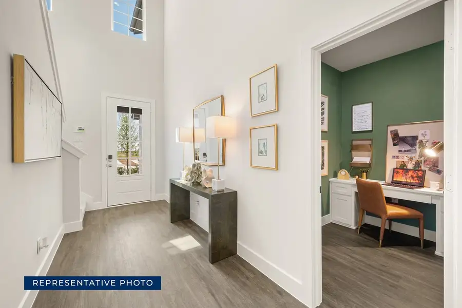 Representative furnished interior of a home built from the Harrison F by First Texas Homes in Oaklawn, Van Alstyne (Image 6).