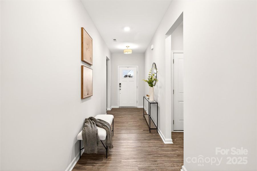 Furnished interior view inside a new home in Villas at Sherrills Ford, Terrell (Image 14).