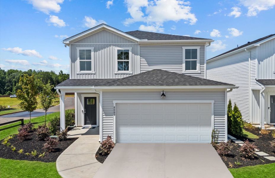 Representative exterior photo of a completed home built from the Longspur by Centex in Baxley Park, Jonesboro, GA (Image 27). Representative exterior photo of a completed home built from the Longspur by Centex in Baxley Park, Jonesboro, GA (Image 27).