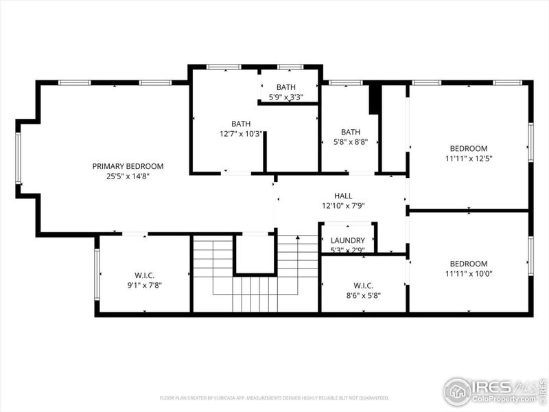 2D floor plan layout of this home in , Greeley, CO (Image 4).