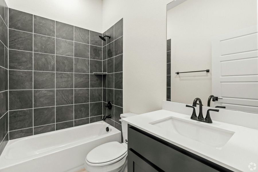 Representative furnished interior of a home built from the Bowie by Kindred Homes in Park Trails, Forney (Image 7).