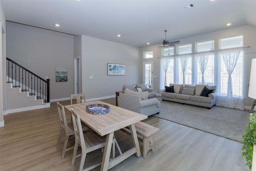 Furnished interior view inside a new home in Amira: Heritage Collection, Tomball (Image 15).