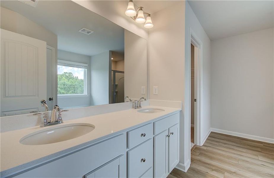 Furnished interior view inside a new home in Chapel Hill, Newnan (Image 4). Furnished interior view inside a new home in Chapel Hill, Newnan (Image 4).