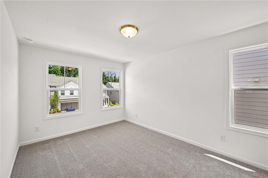 Spacious, unfurnished interior of a new home in Langston Reserve, Cartersville (Image 23).