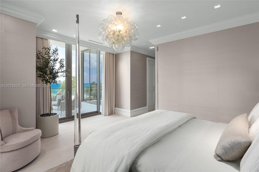 Furnished interior view inside a new home in , Sunny Isles Beach (Image 30).