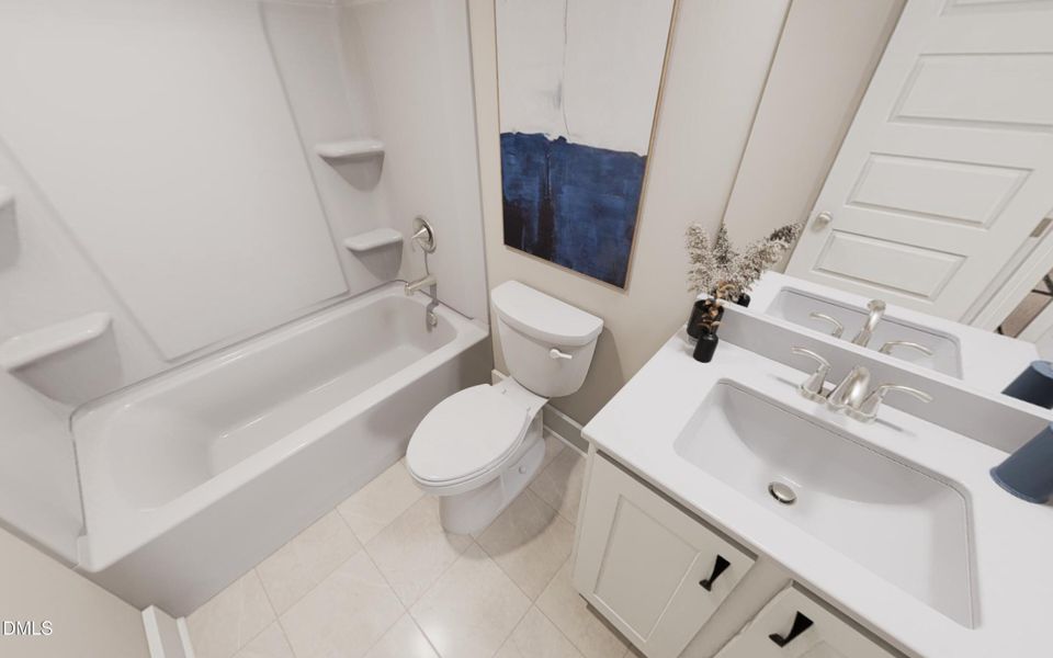 Secondary Bath - Cigar Lounge Interior