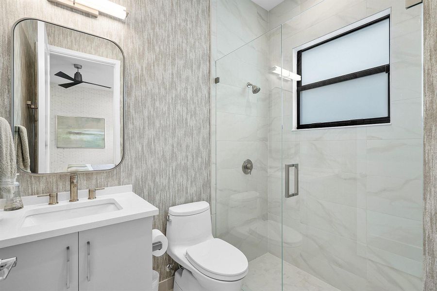 Furnished interior view inside a new home in , Boca Raton (Image 61). Furnished interior view inside a new home in , Boca Raton (Image 61).