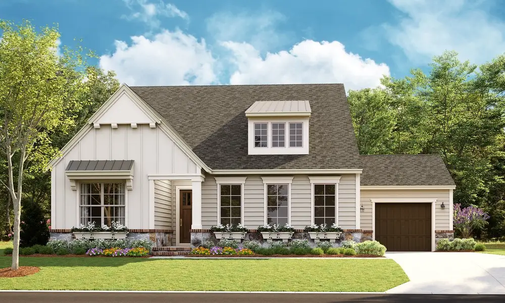 Representative exterior photo of a completed home built from the Balboa by Classica Homes in Riverchase Estates, Lancaster, SC (Image 22).