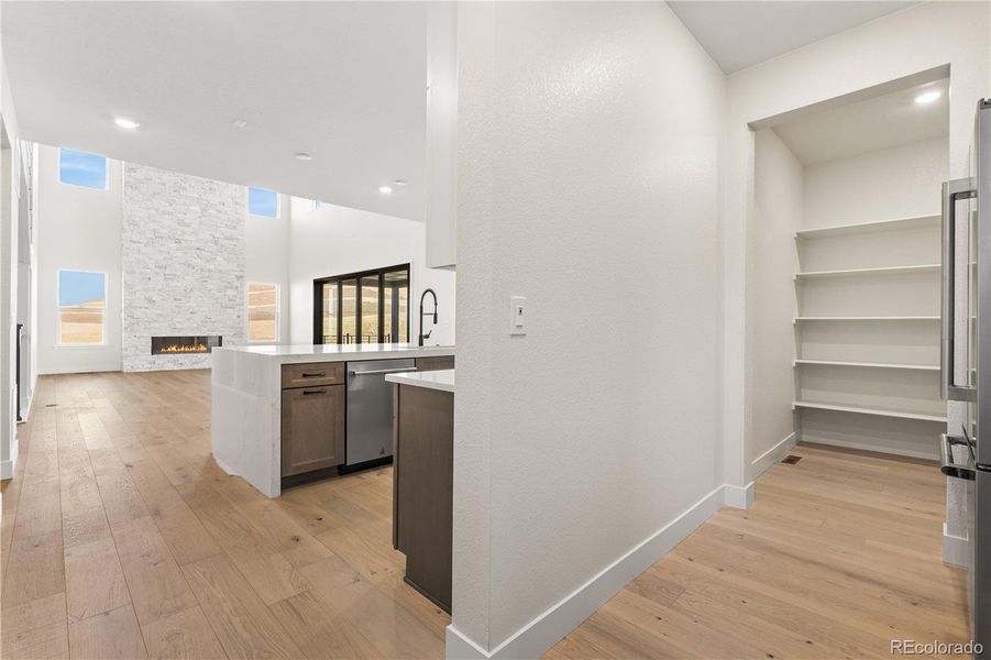 Furnished interior view inside a new home in Autograph at Lyric, Lone Tree (Image 30).