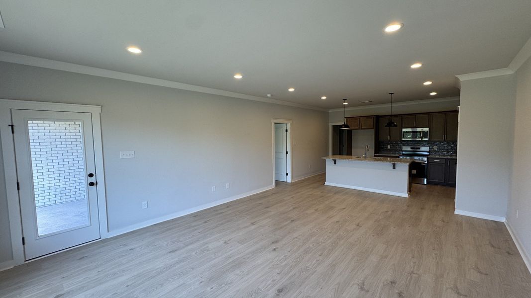 Spacious, unfurnished interior of a new home in The Greens at Legacy Townhomes, Springfield (Image 13).