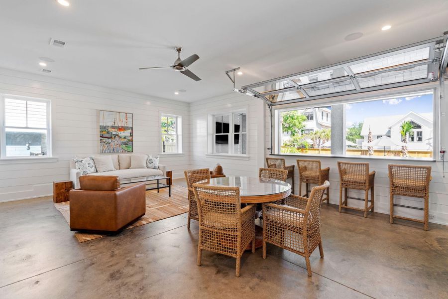 Furnished interior view inside a new home in , Isle Of Palms (Image 57).